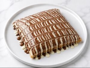 Brownie Nutella Pillow Crepe