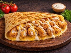Chicken Strips Crepes