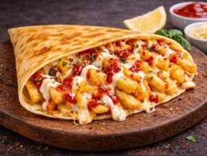 French Fries Crepes