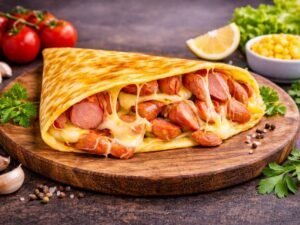 Hotdog Crepes