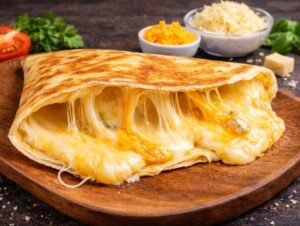 Mix Cheese Crepes